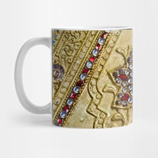 Gilding pattern from Kalaw, Myanmar Mug